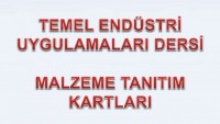 TEU Malzeme Tanıma Kartları