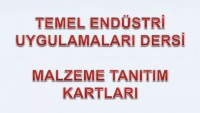 TEU Malzeme Tanıma Kartları