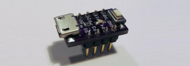 ATtiny85 ile en küçük Arduino geliyor…