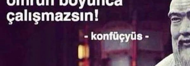 İşini sevmelisin…