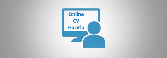 Online CV (Özgeçmiş) Hazırlama Sayfası